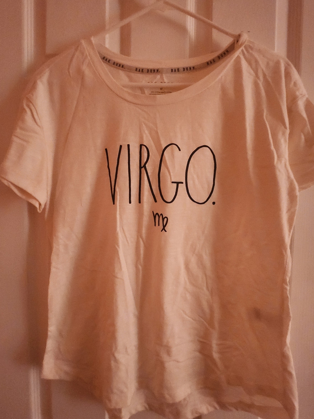 Rae Dunn White Virgo Graphic Tee